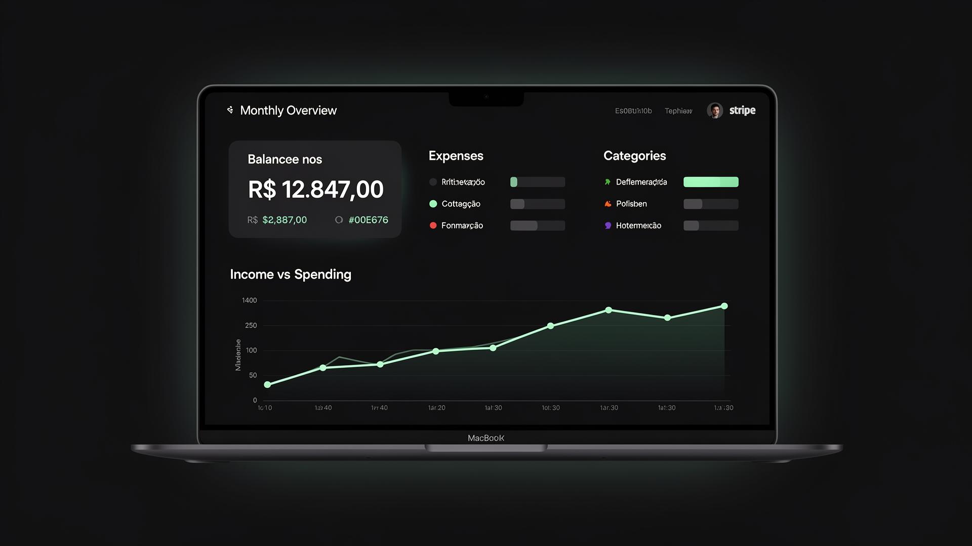 Zelon — Dashboard financeiro completo
